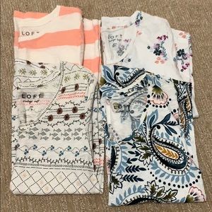 Lot of Loft tees